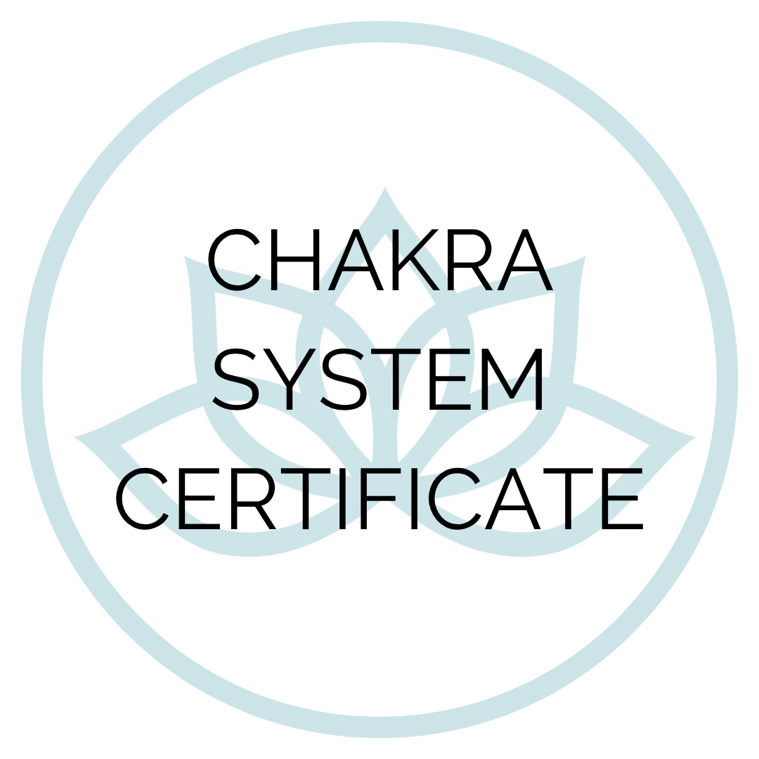 Subtle Body: Chakra System Certificate